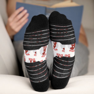 Madrid Spanien Socken