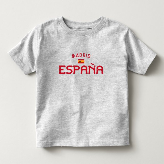 Madrid Spanien (Spanien) Kleinkind T-shirt (Vorderseite)