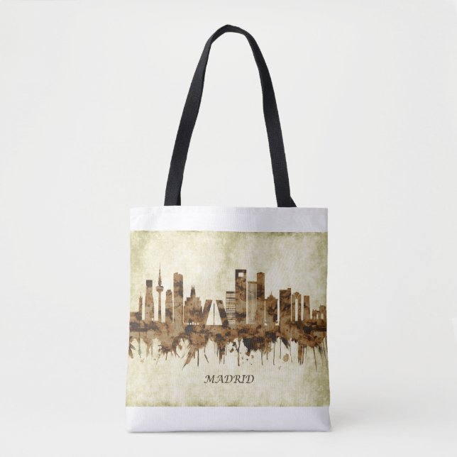 Madrid Spanien Stadtbild Tasche (Vorderseite)