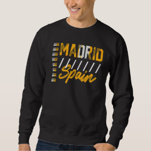 Madrid Spanien Sweatshirt