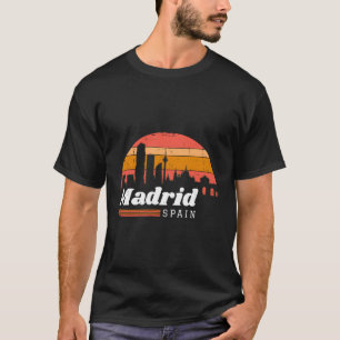 Madrid Spanien Urlaub T-Shirt