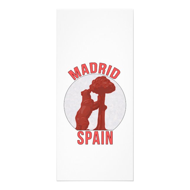 Madrid Spanien Werbekarte (Vorne)