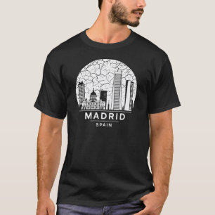 Madrid Stadt Spanien T-Shirt