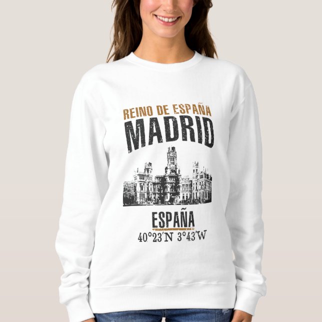 Madrid Sweatshirt (Vorderseite)