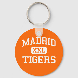 Madrid - Tiger - Highschool Madrids - Madrid Iowa Schlüsselanhänger
