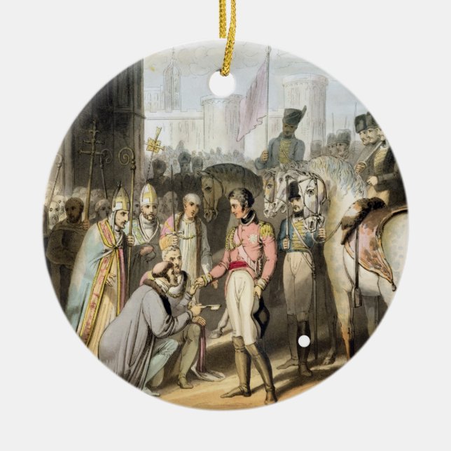 Madrid, 'von den Siegen des Herzogs des Keramikornament (Vorne)