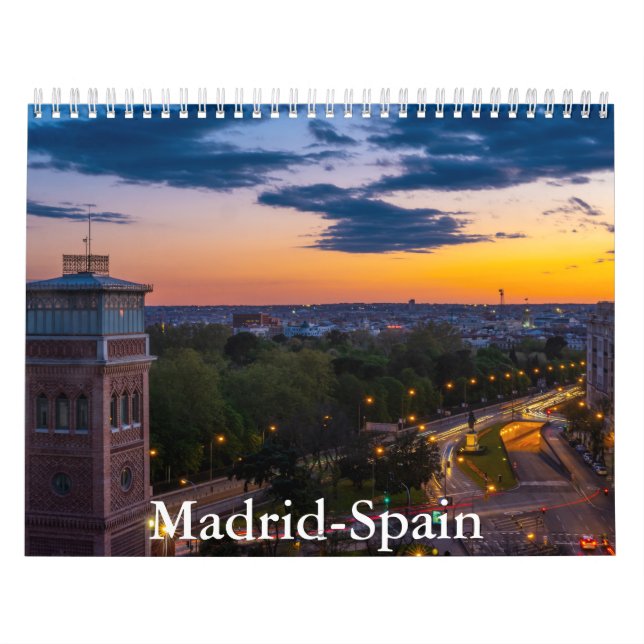 Madrider Kalender - Spanien (Titelbild)