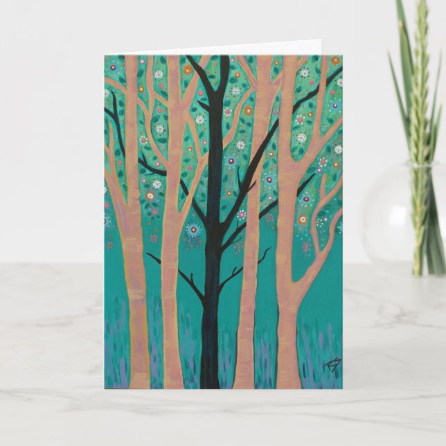 Madrona Tree Notecard Karte (Vorderseite)
