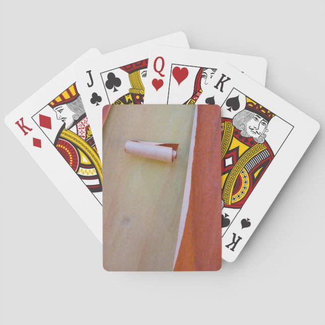 Madrone Baumrinde Spielkarten (Rückseite)