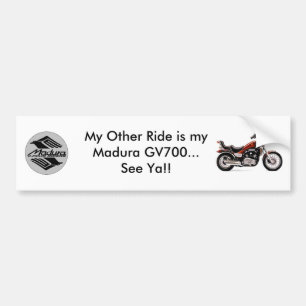 Madura GV 700 Weiß Autoaufkleber