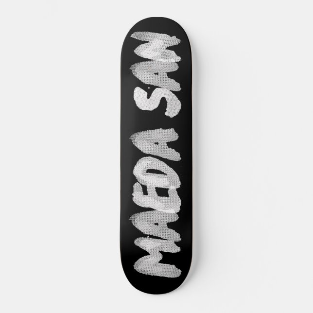 Maeda San Skateboard (Vorderseite)