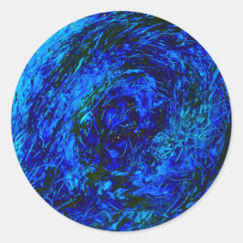 Maelstrom Runder Aufkleber