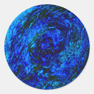 Maelstrom Runder Aufkleber