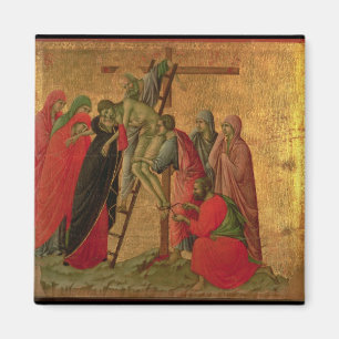 Maesta: Abfall vom Kreuz, 1308-11 Magnet