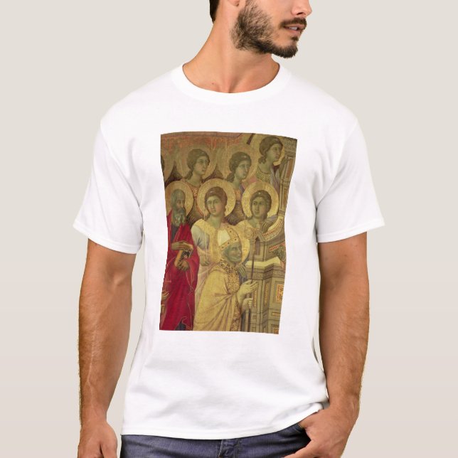 Maesta: Heilige, 1308-11 T-Shirt (Vorderseite)