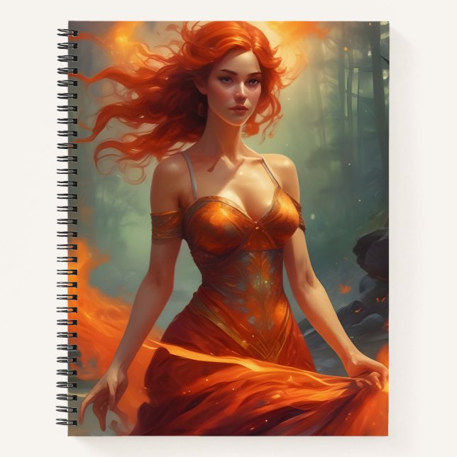 Maestra de Llamas Notizbuch (Vorderseite)