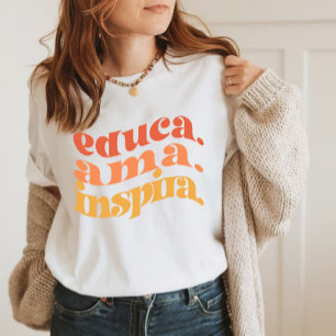 Maestra profesora español escuela T - Shirt