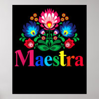 Maestra Proud Spanish Teacher Bilingual Teacher