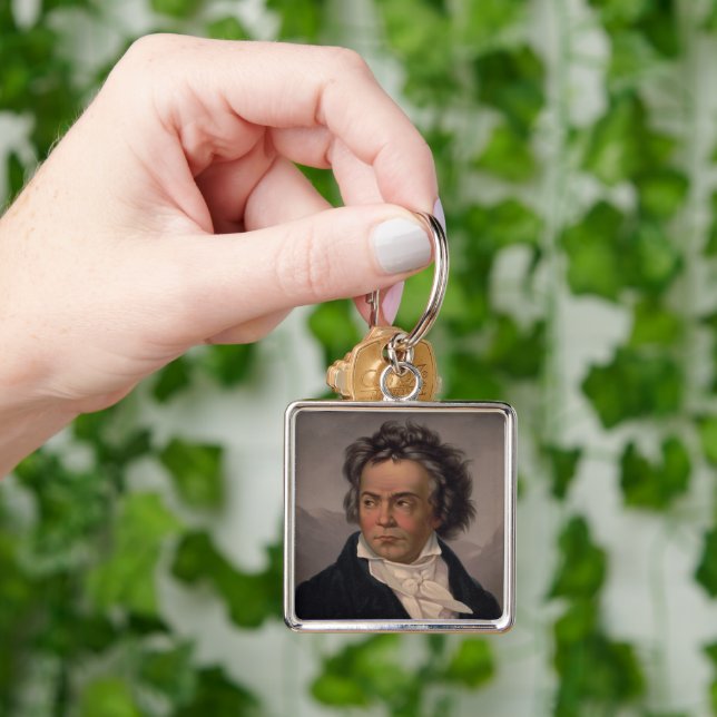 Maestro Ludwig Beethoven Symphony Music Composer Schlüsselanhänger (Hand)