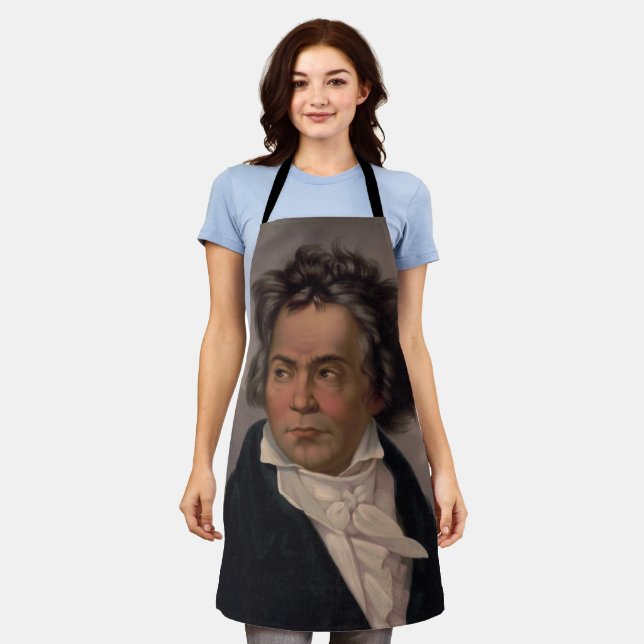 Maestro Ludwig Beethoven Symphony Music Composer Schürze (Getragen)