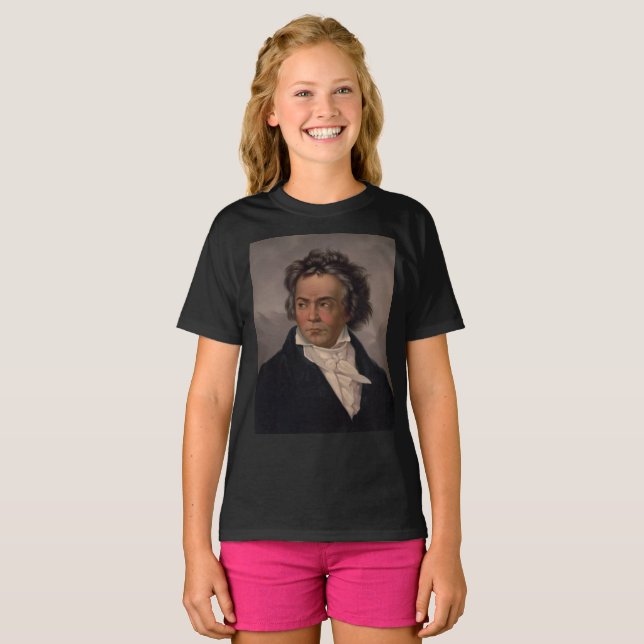 Maestro Ludwig Beethoven Symphony Music Composer T-Shirt (Vorne ganz)
