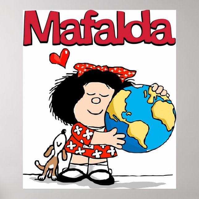 Mafalda-Liebe Poster (Vorne)