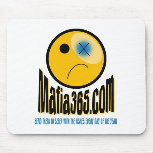 Mafia365.com-Mausunterlage Mousepad (Vorne)