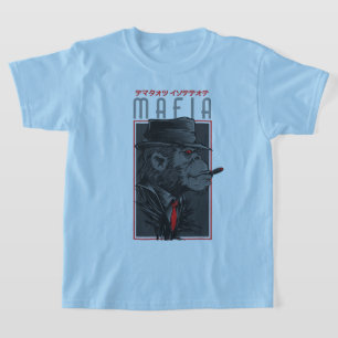 Mafia-Affe mit Zigarre Graphic T-Shirt Japan