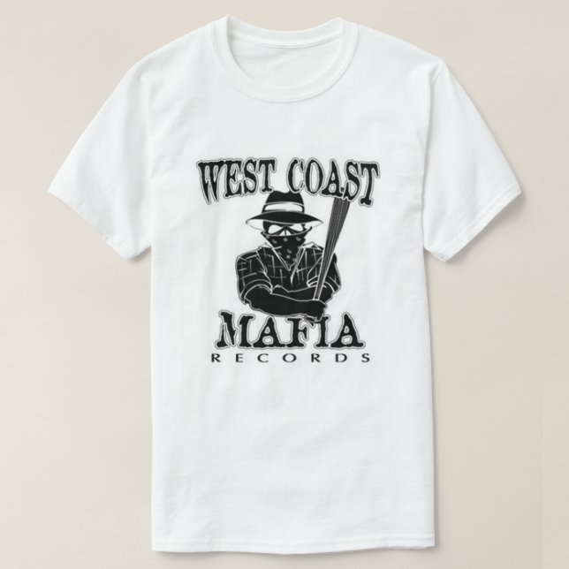 Mafia de côte ouest - T-shirt blanc (Design devant)