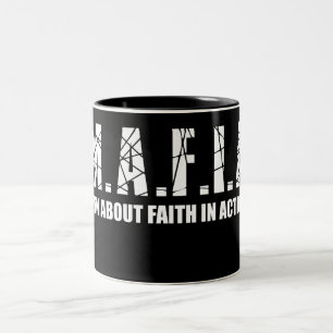 MAFIA Kaffee-Tasse Zweifarbige Tasse