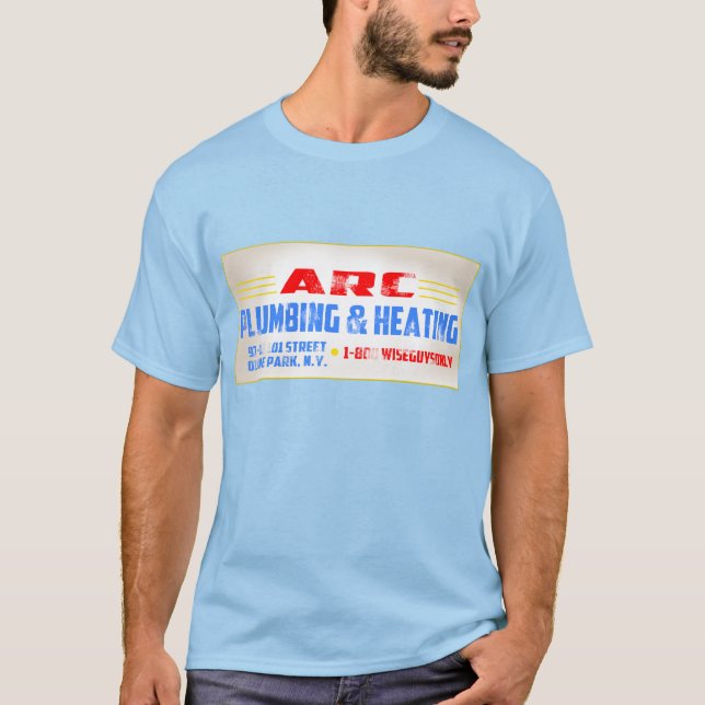 Mafia Location Parody Shirt (Gotti Arc Plumbing) (Vorderseite)