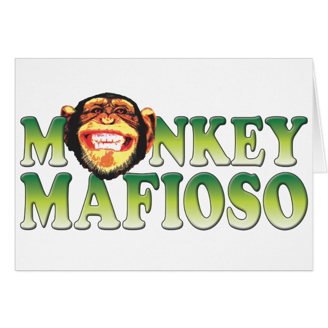 Mafioso de singe (Devant horizontal)