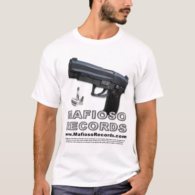 Mafioso Gangsta T-Shirt (Vorderseite)