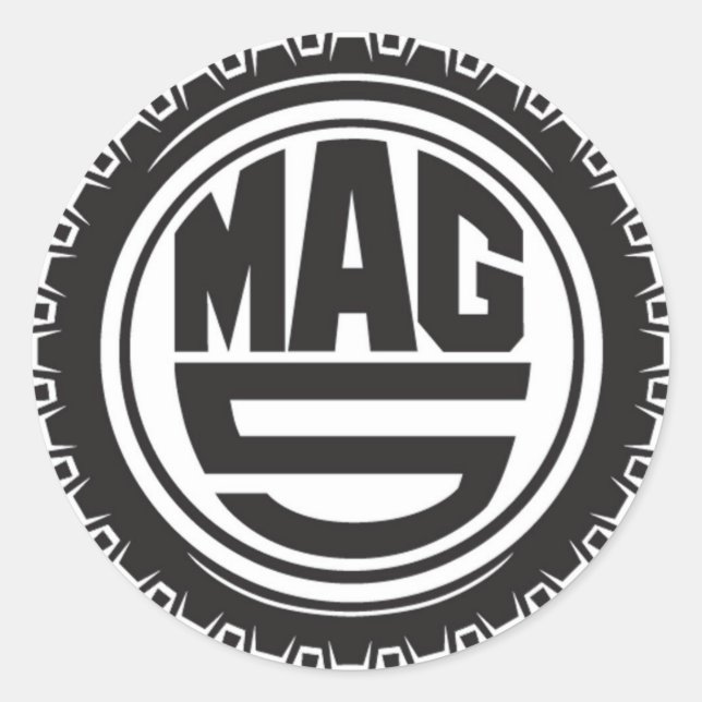 Mag 5 Aufkleber (Vorderseite)