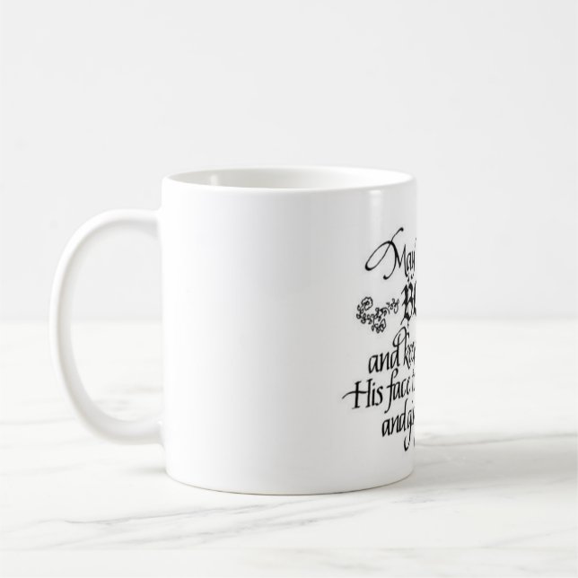 mag der Lord Sie segnen Kaffeetasse (Links)