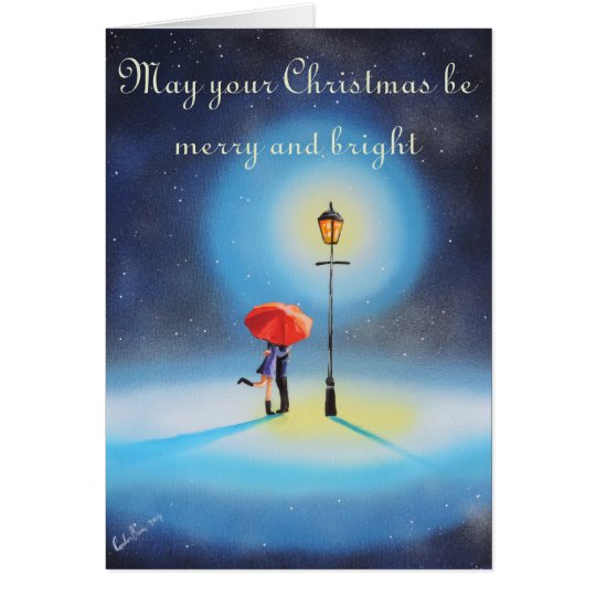 Mag Ihr Weihnachten fröhliche und helle Karte sein