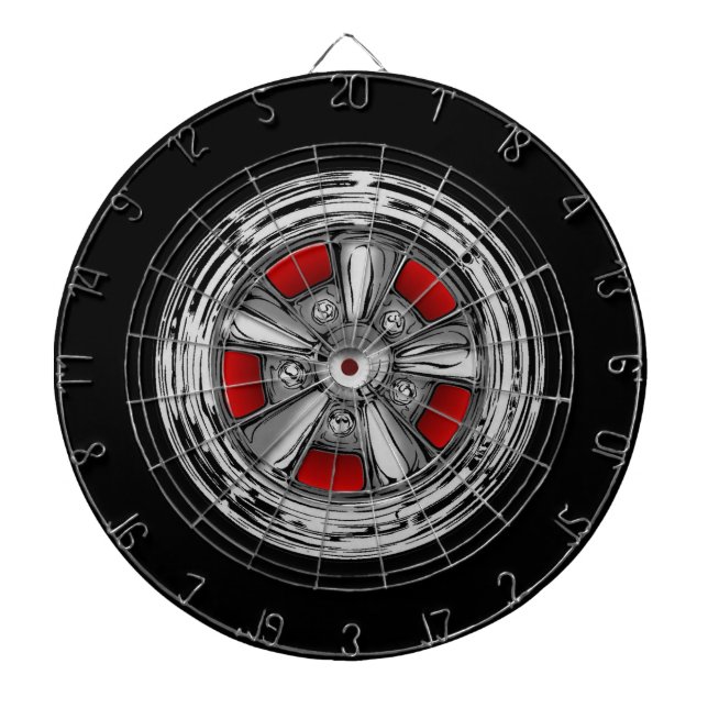Mag-Rad-Dartscheibe Dartscheibe (vorne)