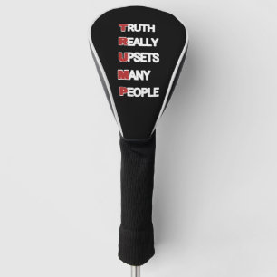 MAGA 24 Unterstützung des Republikaners Donald Tru Golf Headcover