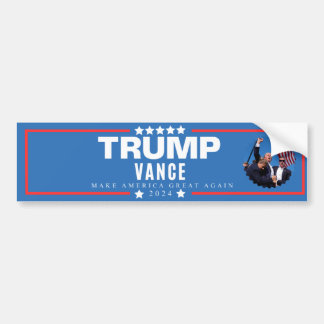 MAGA-Abstimmung für Trump im Jahr 2024 Autoaufkleber