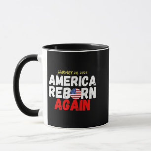 Maga American Reborn Wieder Trump Einweihung Tasse
