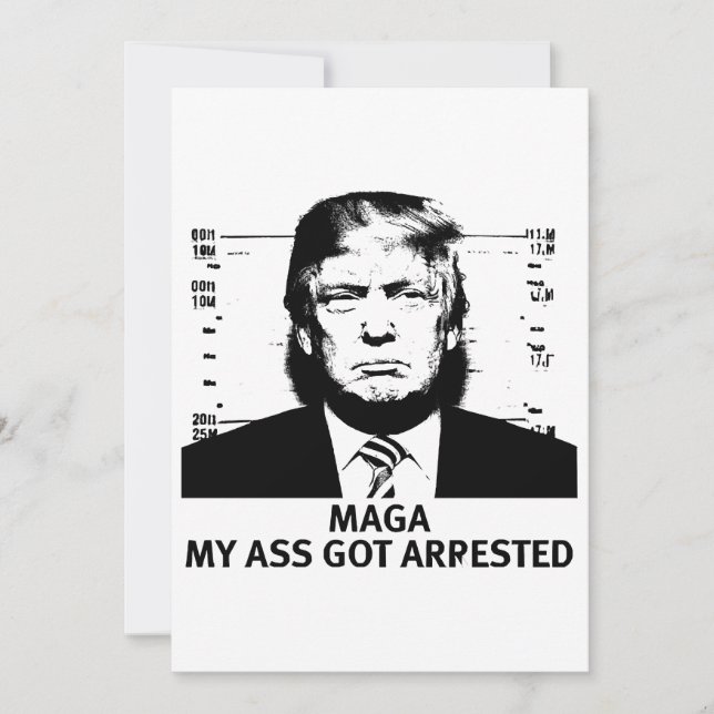 MAGA angegeben Einladung (Vorderseite)