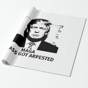 MAGA angegeben Geschenkpapier