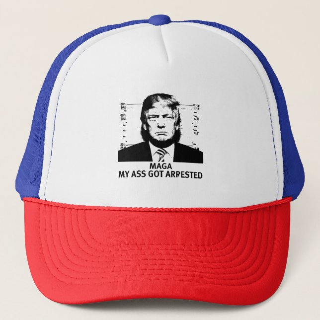 MAGA angegeben Truckerkappe (Vorderseite)