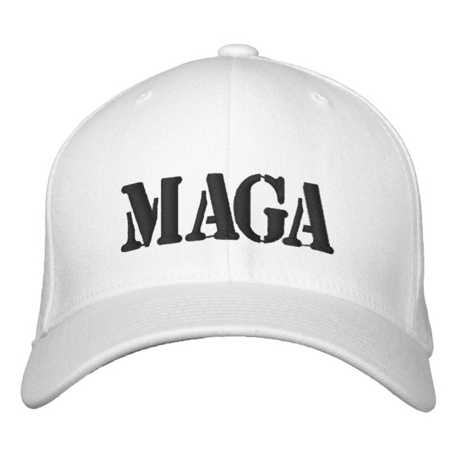 MAGA BESTICKTE BASEBALLKAPPE (Vorderseite)