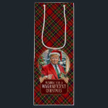 MAGA Christmas Tartan Kariert Santa Trump Geschenktüte Für Weinflaschen<br><div class="desc">Wünschen Sie Ihren Lieben ein herrliches Weihnachtsfest,  indem Sie ihnen einen MAGA Weihnachtswunsch in festlichem Vorhang kariert mit ihren Geistern geben.</div>