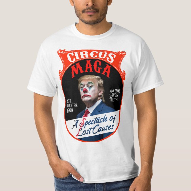 MAGA Circus with their Clown T-Shirt (Vorderseite)
