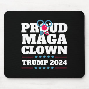 Maga Clown Trump 2024 USA New York Bronx Trump Vot Mousepad