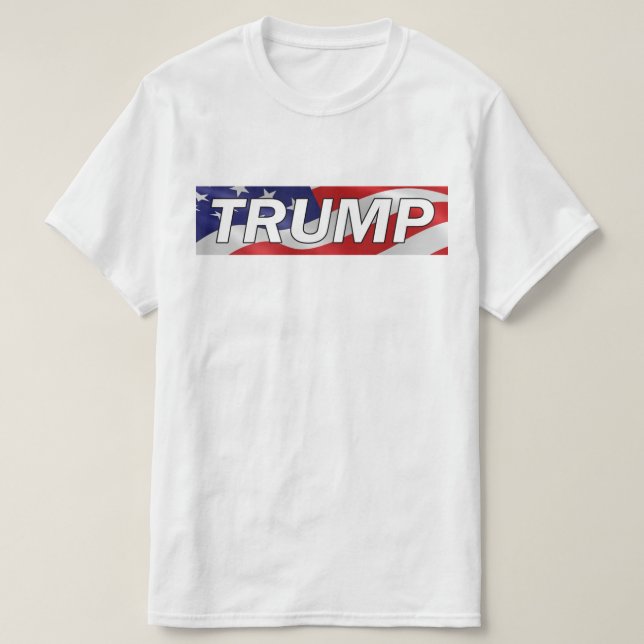 #MAGA de T-shirt de drapeau américain de Donald (Design devant)
