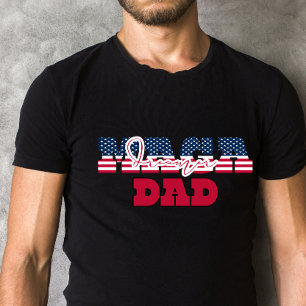 MAGA Dreamer Vater Vatertag T-Shirt