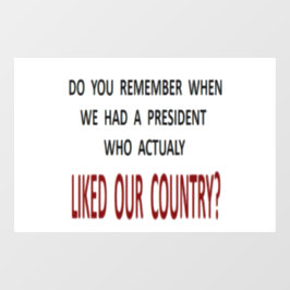 MAGA FENSTERAUFKLEBER